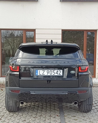 Land Rover Range Rover Evoque cena 116500 przebieg: 88000, rok produkcji 2018 z Łódź małe 704